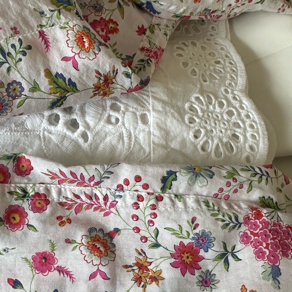 Gorgeous Simons Liberty Fabric Floral Button-Up Shirt - Picture 9 of 9